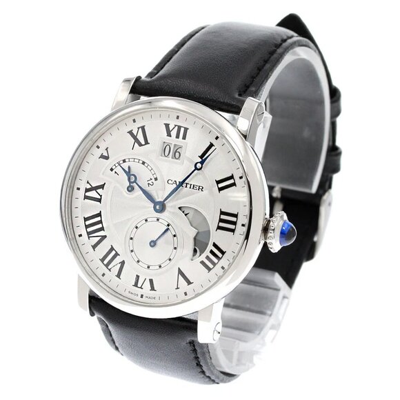 CARTIER Rotondo de Cartier W1556368 grand date retrograde AT Men's Watch_820837 - Picture 1 of 6